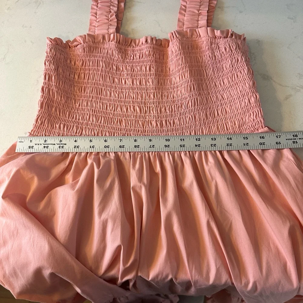 Abercrombie & Fitch Pink Tiered Maxi Sundress